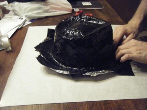 More taping the brim